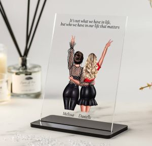 2leathergirlsacrylicplaquemu