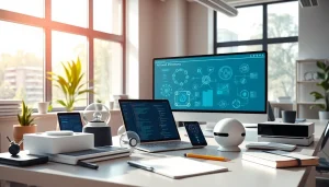 Discover an organized Ai Tool Directory in a professional workspace setup.