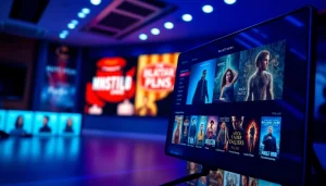 Explore https://bandarlayarkaca21.com for the latest movies with an interactive streaming interface, vibrant colors, and user-friendly design.