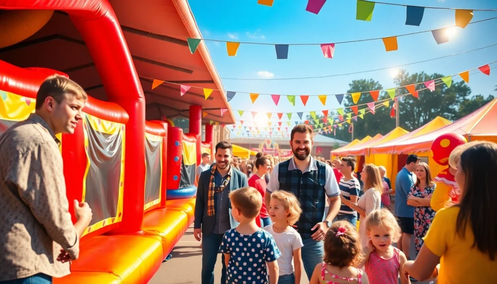 Engaging event with entertainers representing https://www.tcspecialentertainment4u.com, featuring colorful activities for families.