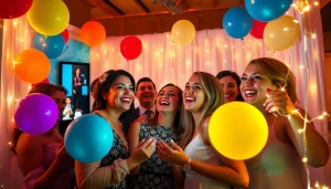 Capture memories as you Rent a Photo Booth for your event with vibrant colors and joyful guests.