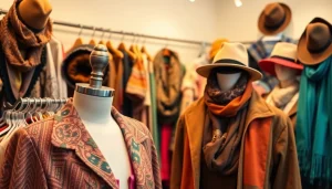 Discover unique vintage treasures at https://thrift-vintage.com in a charming boutique display.