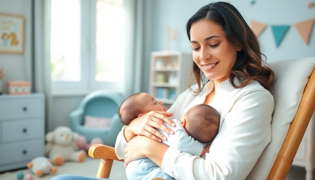 Enhance your understanding of Maternal mental health while observing a mother peacefully nurturing her baby.