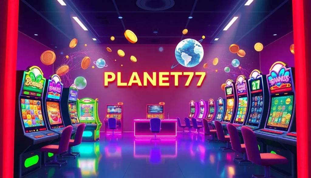 Rasakan keseruan bermain PLANET77 game dengan pengalaman gaming yang menakjubkan dan beragam pilihan.