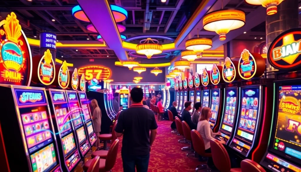 Slot deposit 1000 memberikan pengalaman bermain yang menyenangkan di kasino dengan mesin slot berwarna-warni.