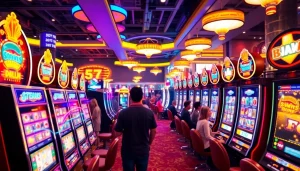 Slot deposit 1000 memberikan pengalaman bermain yang menyenangkan di kasino dengan mesin slot berwarna-warni.