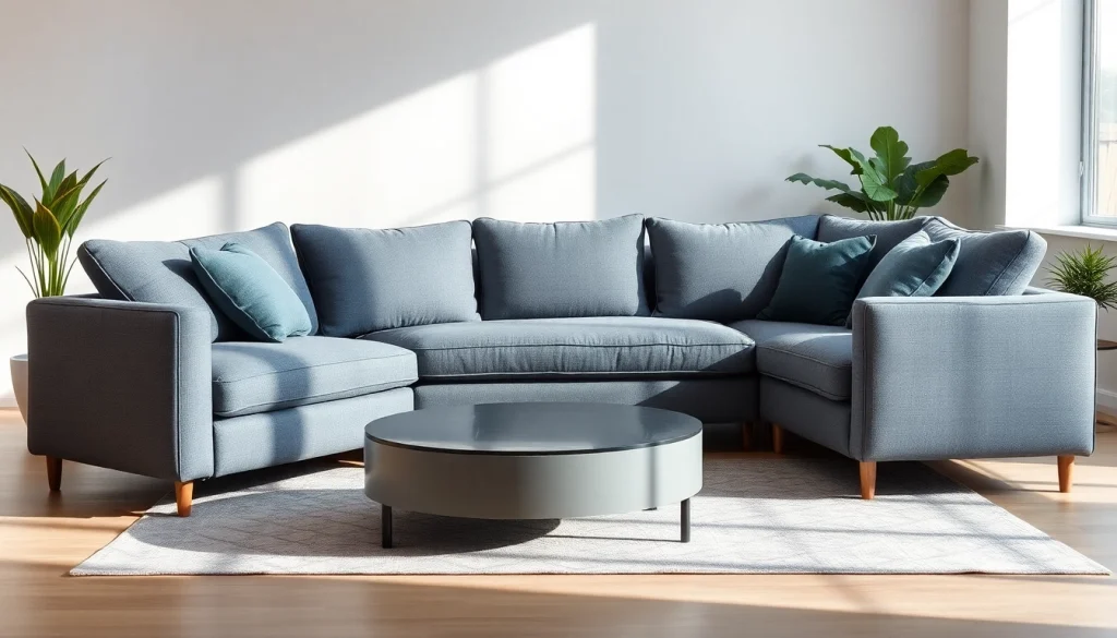 Showcase a stylish corner sofa from https://corner-sofas.co.uk in an inviting living room.