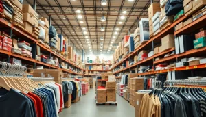 Explore wholesale marketplace showcasing diverse products with clear pricing tags.