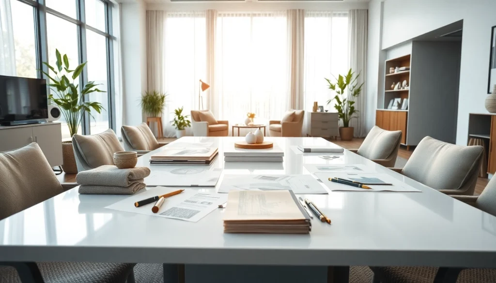 Découvrez l'espace de création de fredericjulien-design.fr, une atmosphère inspirante pour le design intérieur.