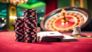 Experience intense poker strategies at https://888new.sarl/ with vibrant casino table visuals.