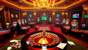 Experience the excitement of online gambling at https://mm88.london/ with a vibrant casino atmosphere.