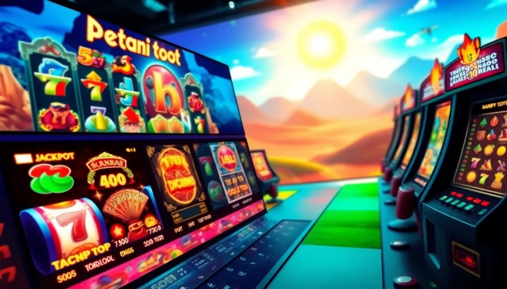 Meraih pengalaman bermain petani toto dengan slot online menarik dan promosi menarik.