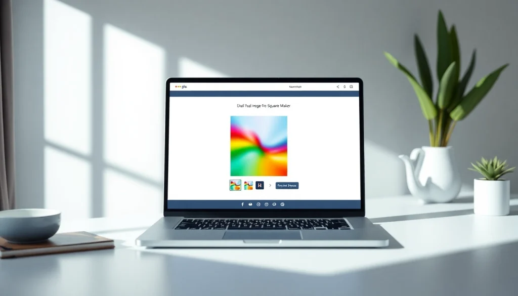 Transform your images square with our online tool, perfect for social media.