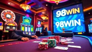 Join the excitement at 98win with vibrant casino games, poker, and thrilling jackpots.
