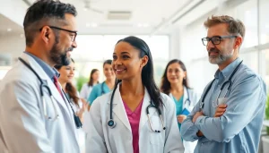 Engage with top healthcare services at https://www.medexdtc.com featuring a professional clinic setting.