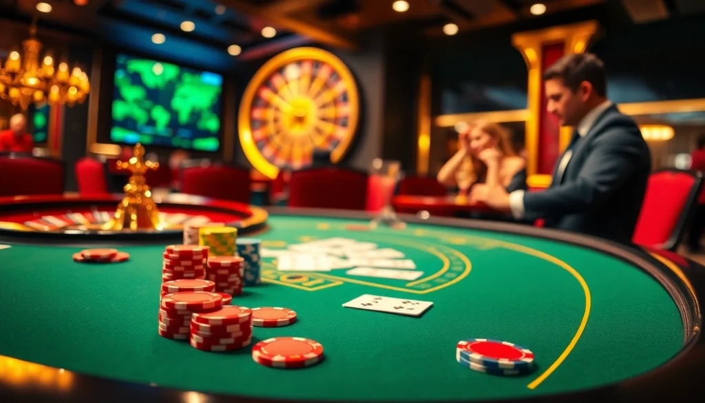 Experience the thrilling excitement at PG66's vibrant casino setup with engaging games.