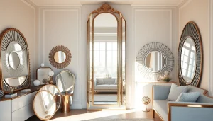 Showcase unique mirrors for sale at https://merithome.co.uk, highlighting design and elegance.