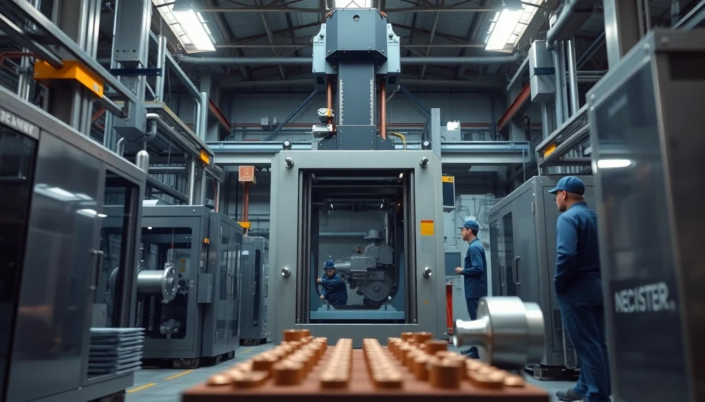 Diecasting Malaysia: Modern aluminum die casting facility highlighting precision and innovation.