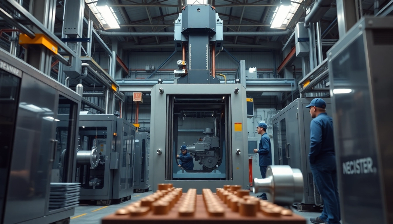 Diecasting Malaysia: Modern aluminum die casting facility highlighting precision and innovation.