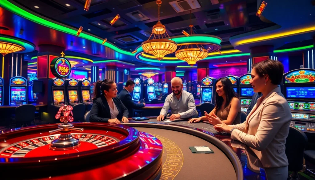 Experience thrilling gameplay at PG66 with vibrant roulette and poker action.