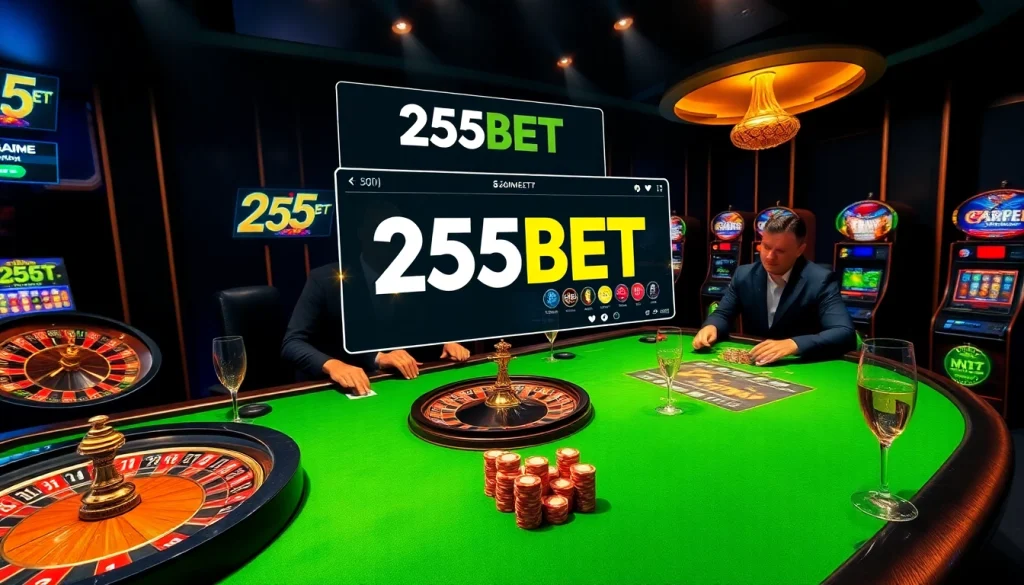 Experience the thrill of 255BET with dynamic games and luxurious gaming atmosphere.