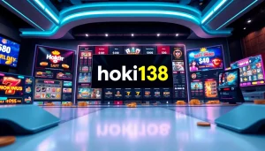 Experience the excitement of hoki138 with a vibrant online casino interface showcasing engaging slot games.