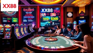 Experience the excitement of gambling at XX88 with vibrant casino games and promotions.