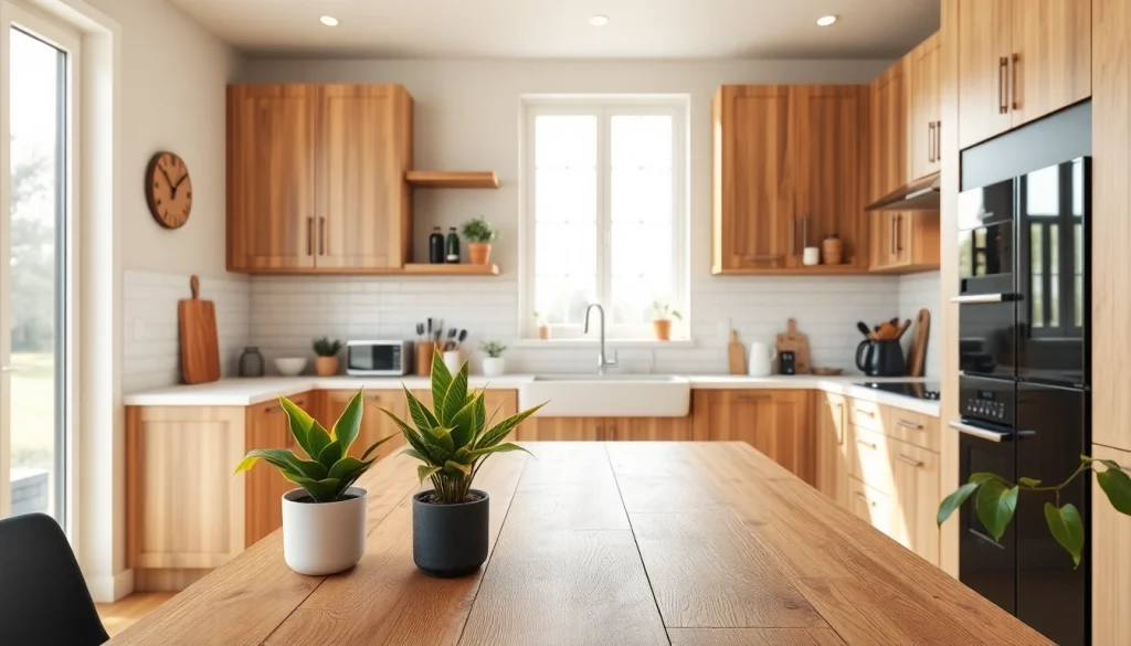 Showcase a beautiful kitchen renovation highlighting vibrant decor and inviting ambiance.