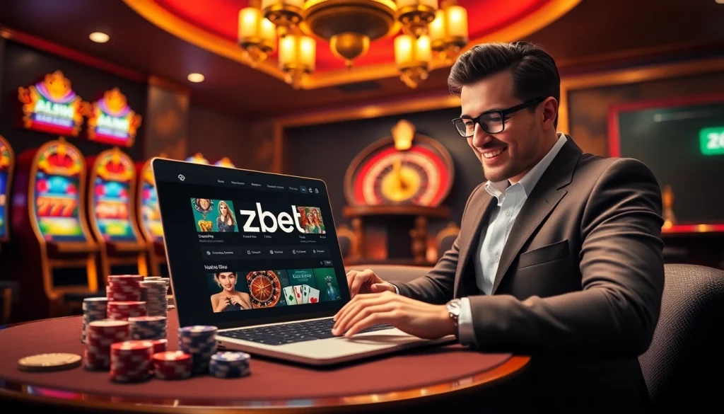 Zbet đăng nhập on high-end platforms promoting exciting gaming experiences.