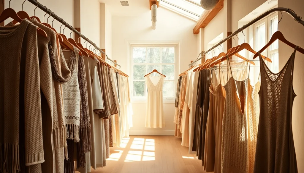 Discover sustainable fashion at https://www.ound-ound.com showcasing handcrafted garments in natural light.