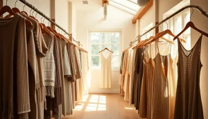 Discover sustainable fashion at https://www.ound-ound.com showcasing handcrafted garments in natural light.