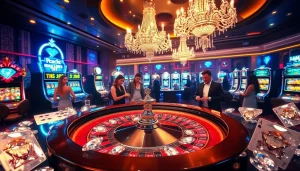 Experience thrilling gameplay at a diamond hk casino with luxurious chips and stylish card designs.