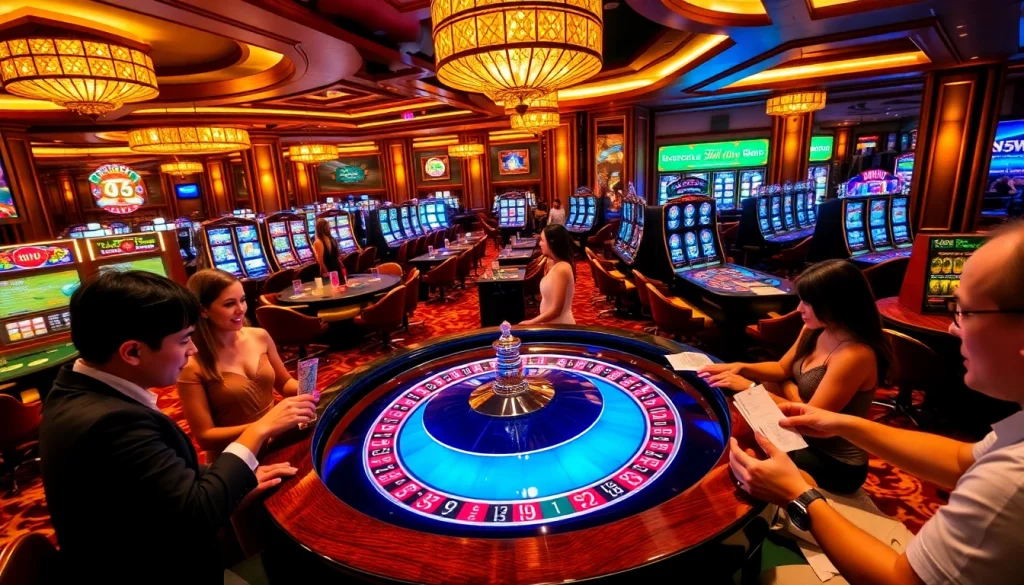 Experience the thrill of winning at BL555's dynamic casino with exciting games and immersive atmosphere.