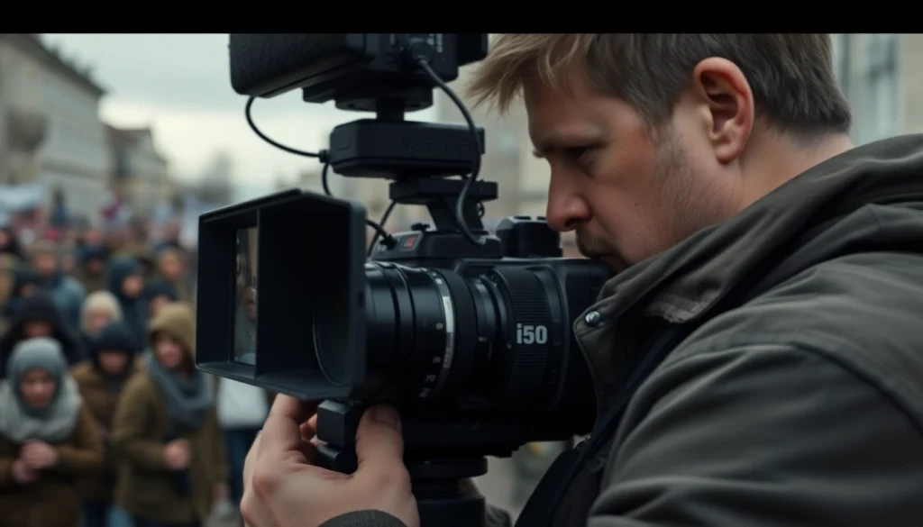 Знімок журналіста на https://sumytoday.in.ua під час конфлікту в Сумах.