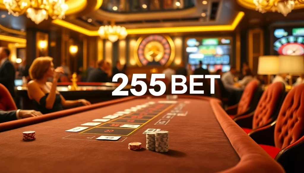 Experience the excitement of 255BET with vibrant casino games and engaging interactions.