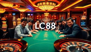 Experience the excitement of gambling with LC88 Đăng nhập at a professional casino.