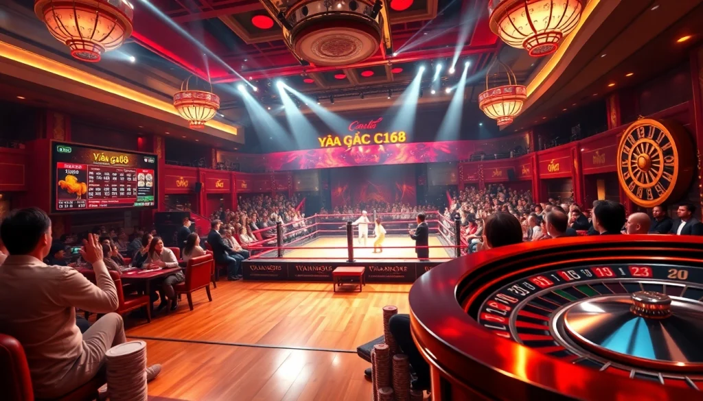 Experience the thrilling excitement of đá gà C168 with live betting on vibrant matches.