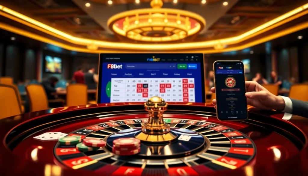 Experience Nhà cái F8bet with thrilling roulette gameplay and exciting betting options.