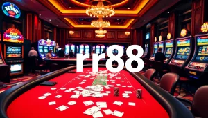 Experience thrilling gameplay with rr88 at elegant casino tables and vibrant slot machines.