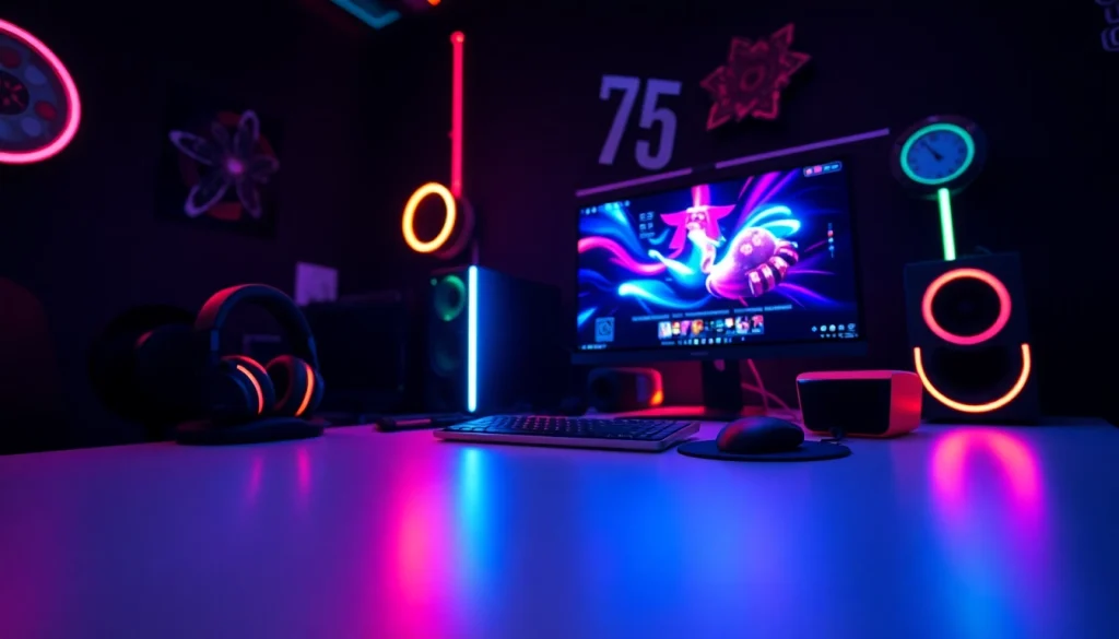 Menggambarkan pengalaman Online Casino Malaysia dengan sambungan permainan yang canggih.