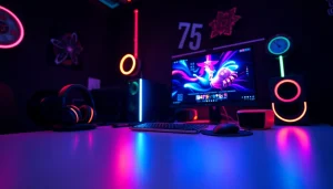 Menggambarkan pengalaman Online Casino Malaysia dengan sambungan permainan yang canggih.