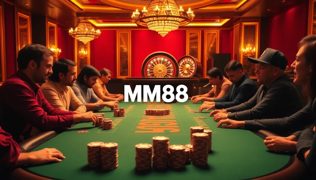 Experience the thrill of gambling at m88zo.com with high-stakes poker action.