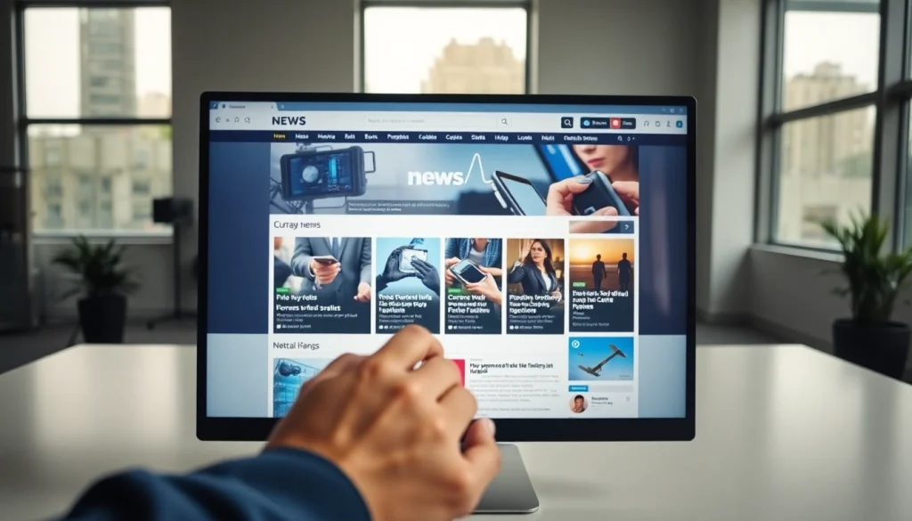 View of the homepage of https://news-parade.com.ua displaying trending news and topics.