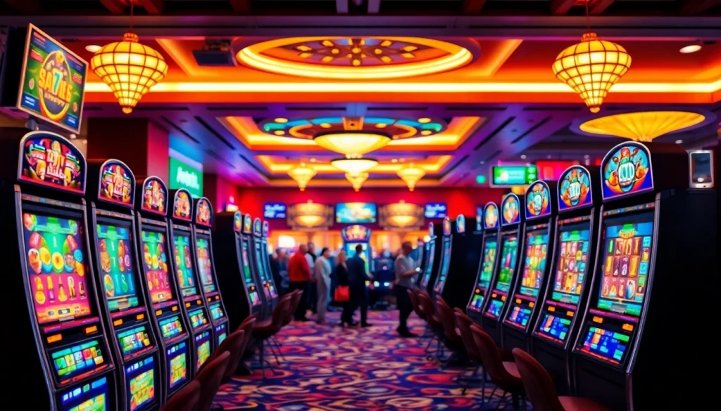 Masyarakat memainkan petanitoto di mesin slot yang cerah dan menyenangkan.