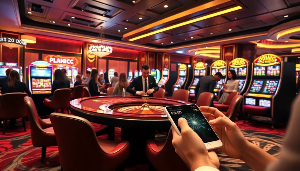 Experience thrilling online gambling at https://3king.cn.com/ with a vibrant casino scene full of colorful games.