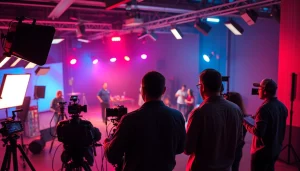 Engaging scene from a Video Production Company Calgary set showcasing creative collaboration.