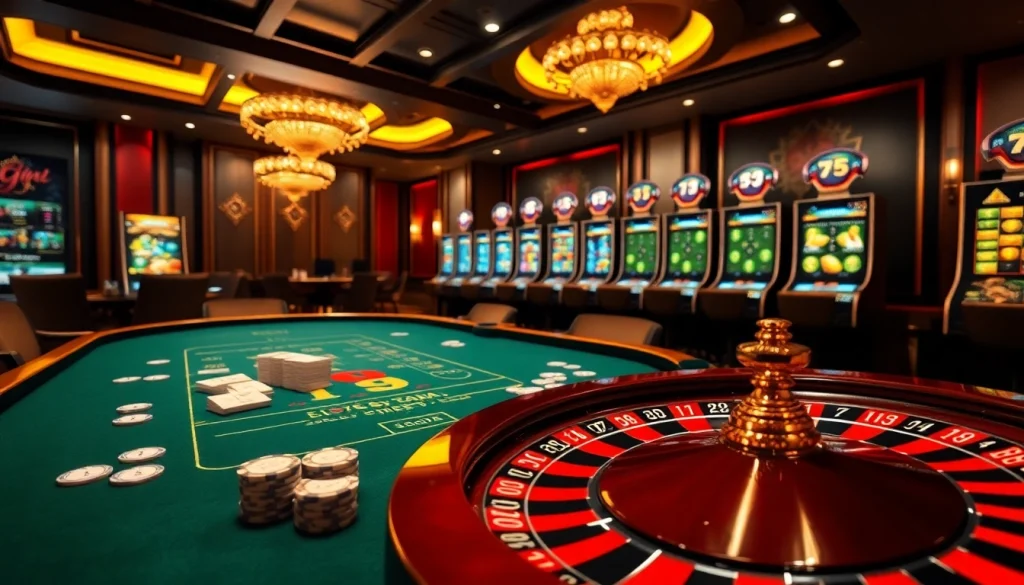Experience the excitement of online gambling at https://shbet.id/ with a stunning virtual poker table and roulette wheel.
