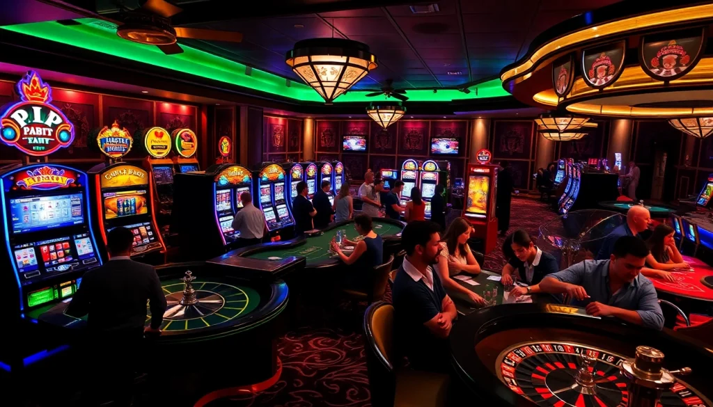 Experience the thrill of playing at https://pg66.com.de/ with vibrant slot machines and engaging casino tables.