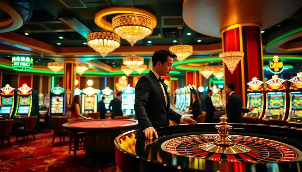 Experience the thrill at the best online casinos in Canada with vibrant games and elegant atmosphere.