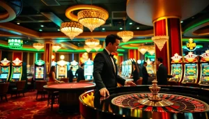 Experience the thrill at the best online casinos in Canada with vibrant games and elegant atmosphere.